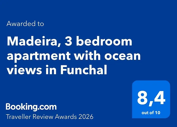 Madeira, 3 Bedroom With Ocean Views In Appartamento